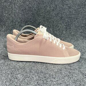 Kizik Irving Sneakers Women's‎ Size 9.5 Tan Knit Low Lace Slip In Comfort Shoes